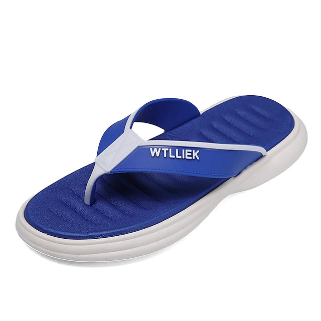 Men's Slippers & Flip-Flops Flat Sandals Flip-Flops Walking Casual Beach