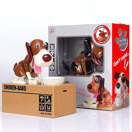 Cute Dog Piggy Bank The Perfect Gift for Dog Lovers Who Love to Save Money!