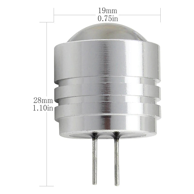 G4 LED Light Bulbs G4 Bi-Pin Base 1W 10W Halogen Bulb Equivalent