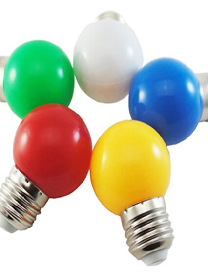 1pc 1 W LED Globe Bulbs 80 lm E26 / E27 G45 8 LED Beads SMD 2835 Party Decorative Christmas