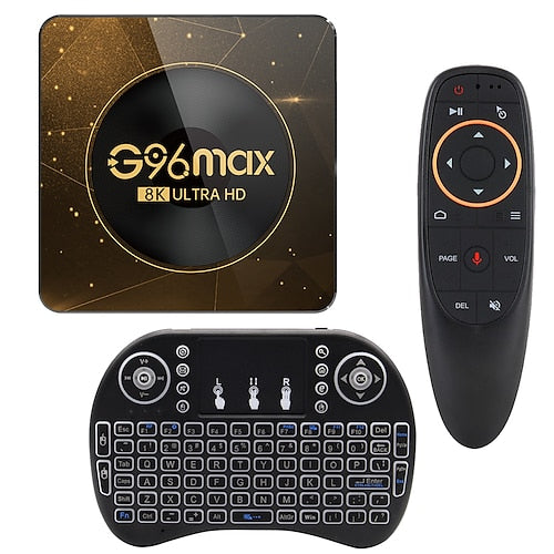 G96 MAX A13 Smart TV Box Android 13 Rockchip RK3528 8K 2.4G/5G WiFi BT5.0 Media Player