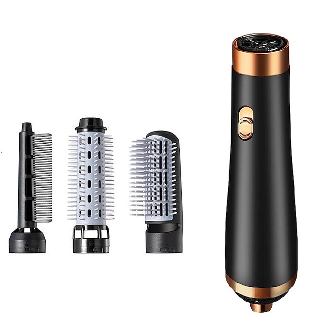 Blow Dryer with Comb Hair Dryer Comb Hot Air Curling For Hair Roller Ionic Hair Straightening Brush Quick Professional