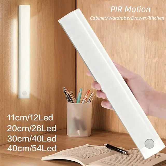 Motion Sensor Light Wireless LED Night Light USB Rechargeable Night Lamp For Kitchen