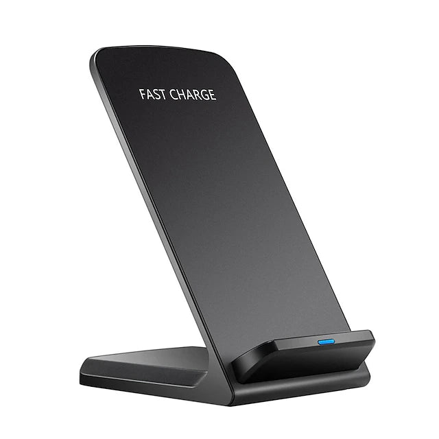Fast Charger 15W Qi Wireless Charging Station for Iphone 13 12 11 Pro X Xs Xr 8 Samsung Galaxy S21 S20 Note20 S10 S9 Huawei