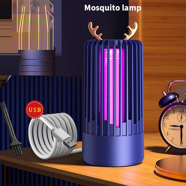 Portable USB ElectronicMosquito Fly Killer Lamp/Bug Zapper for Summer
