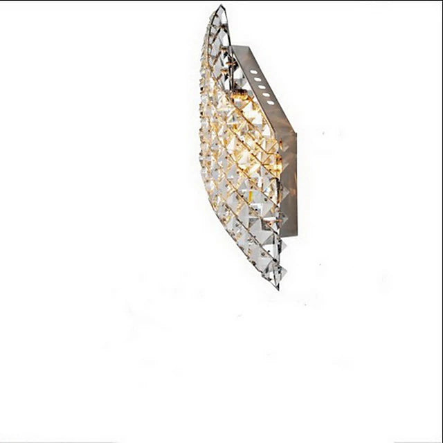 38cm Modern Contemporary Mudroom Crystal Design Flush Mount Wall Lights