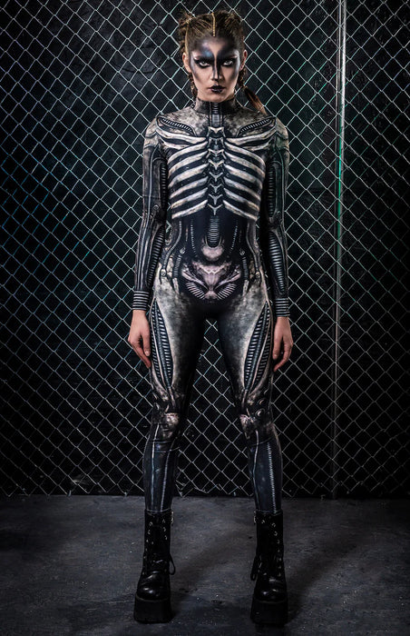 Skeleton / Skull Cosplay Costume Bodysuits Adults' Women's Cosplay Halloween