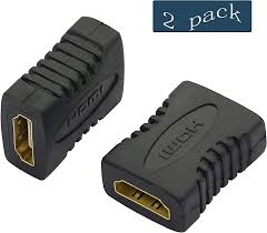 2PCS 4K HDMI Extender Female To Female Converter Extension Adapter For Monitor