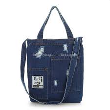 Women's Tote Shoulder Bag Hobo Bag Canvas Tote Bag Denim Daily Holiday Zipper Large Capacity