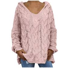 Women's Sweater Pullover Jumper Knitted Solid Color Stylish Basic Casual Long Sleeve