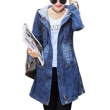 Women's Denim Jacket Hoodie Jacket Outdoor Street Daily Spring Summer