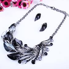 1 set Jewelry Set Necklace / Earrings For Women's Party Wedding Casual Alloy Silver / Daily