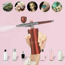 Mini Air Compressor Kit Air-Brush Paint Spray Gun Airbrush For Nail Art