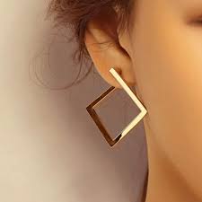 European fashion new style contracted personality temperament frigid wind earrings