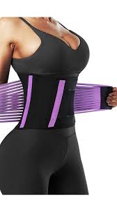 Abdominal Toning Belt Sports Polyester Yoga Fitness Gym Workout Stretchy Fat Burner