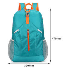 Outdoor Bag Men'S And Women'S Lightweight Sports Bag,Foldable Mountaineering Bag Waterproof Travel Portable Backpack