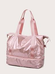 Sports & Travel Duffle Bag - Foldable Weekender Bag For Women & Men