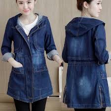 Women's Denim Jacket Hoodie Jacket Outdoor Street Daily Spring Summer