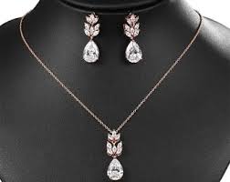 Hoop Earrings 1 set Alloy 1 Necklace Earrings Women's Dainty Lovely Vintage Style