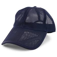 Unisex Baseball Cap Sun Hat Black White Mesh Travel Beach Outdoor Vacation Plain Adjustable