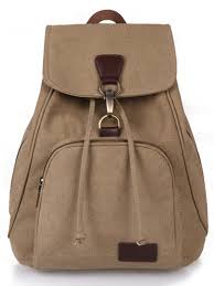 Women's School Bag Bookbag Rucksack Commuter Backpack Outdoor Daily Solid Color