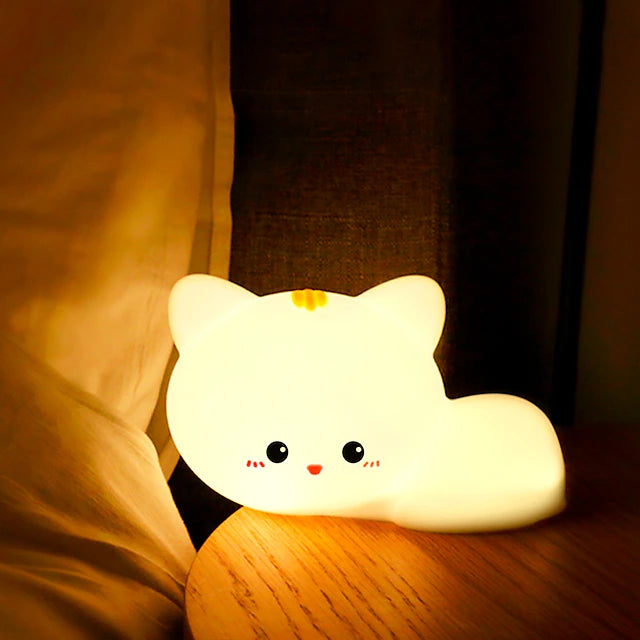 GG Cat Creative Baby And Children Night Light Touch Light Birthday