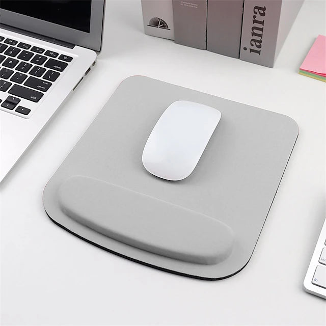 1pc Mouse Pad With Wrist Rest For Laptop Mat Anti-Slip Gel Wrist EVA Support Wristband Mouse