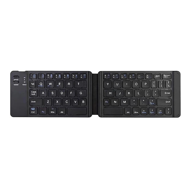 Mini Wireless Bluetooth Folding Keyboard Foldable Wireless Keypad for IOS/Android