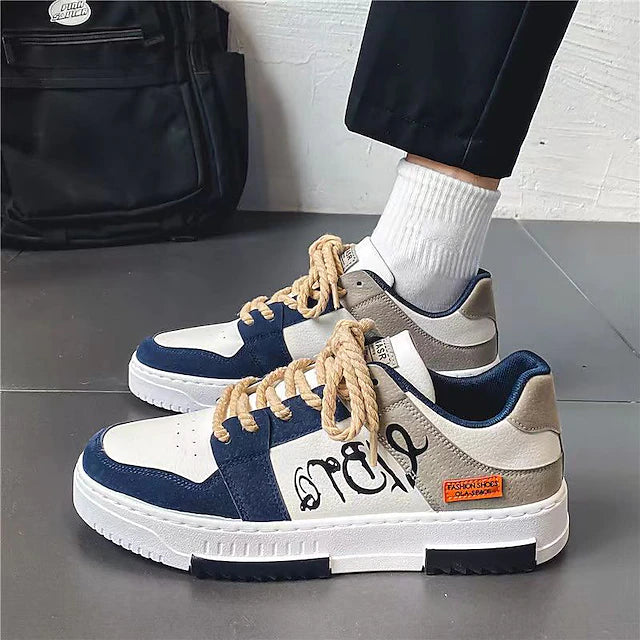 Men's Shoes Sneakers Sporty Look Skate Shoes Comfort Shoes