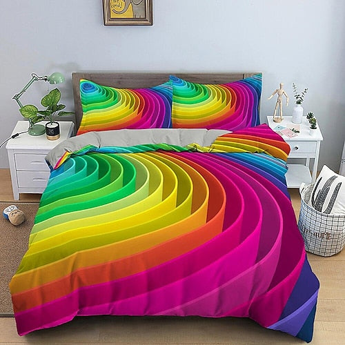 3D Bedding Vortex print Print Duvet Cover Bedding Sets Comforter Cover with 1 print