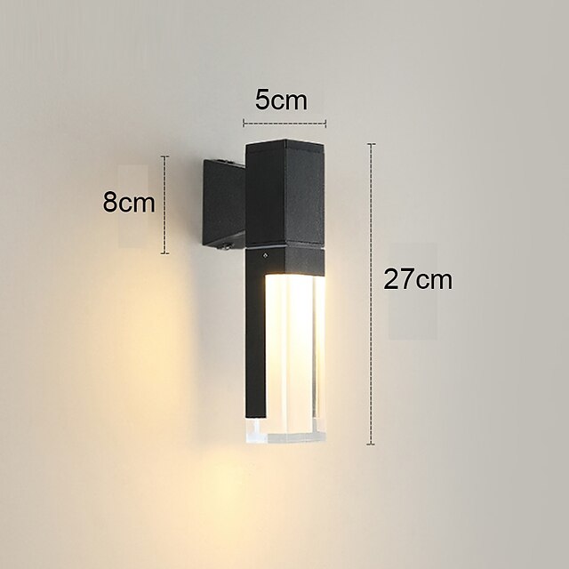 LED Wall Lights Waterproof LED Nordic Style LED Wall Lights Outdoor