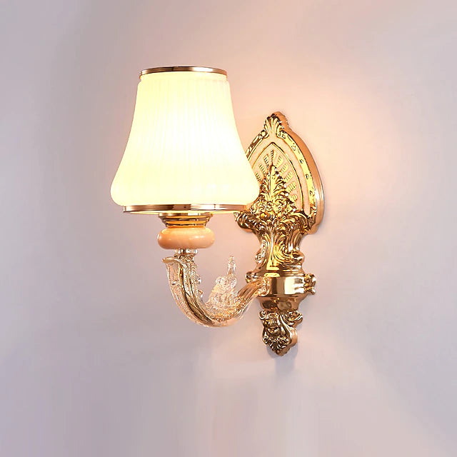 Matte Traditional / Classic Nordic Style Wall Lamps Wall Sconces Living Room