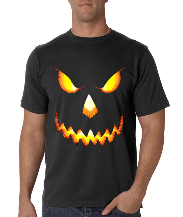 Pumpkin Graphic Prints Fashion Designer Casual Men's T shirt Tee Cotton Shirt Graphic Tee
