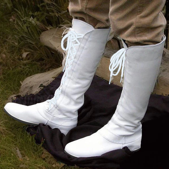 Vintage Medieval Renaissance Flat Jazz Boots Pirate Viking Ranger Elven Valhalla Men's Women's Unisex