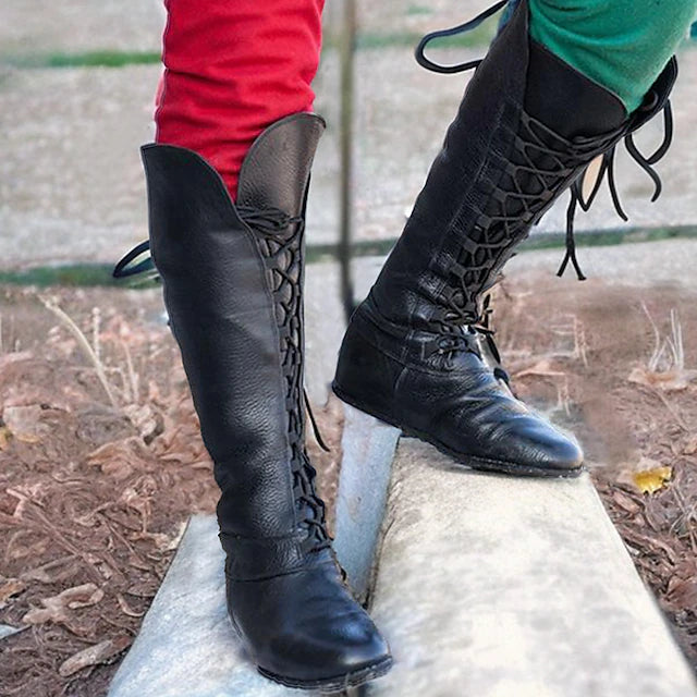 Vintage Medieval Renaissance Flat Jazz Boots Pirate Viking Ranger Elven Valhalla Men's Women's Unisex