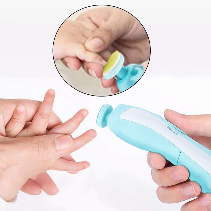 Safe Electric Nail Clipper Cutter Baby Nail Trimmer Manicure Pedicure Clipper Cutter