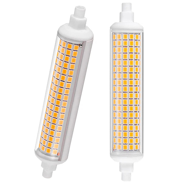 2pcs Dimmable R7S LED Bulbs 13W J Type 118MM J118 Replace Halogen