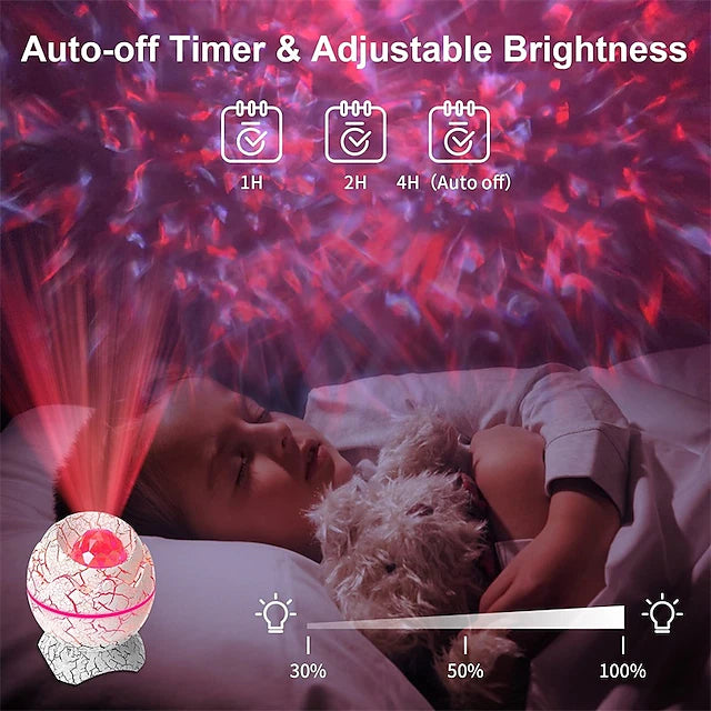 Star Projector Galaxy Projector for Bedroom Remote Control & White Noise Bluetooth Speaker