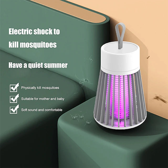 Bug Zapper Mosquito Trap Killer Lamp Electric LED UV Flying Insect Repellent