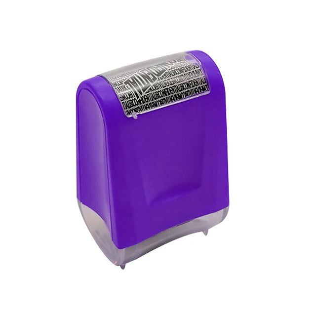 1pc Roller Identity Theft Protection Stamp For ID Privacy Confidential Data