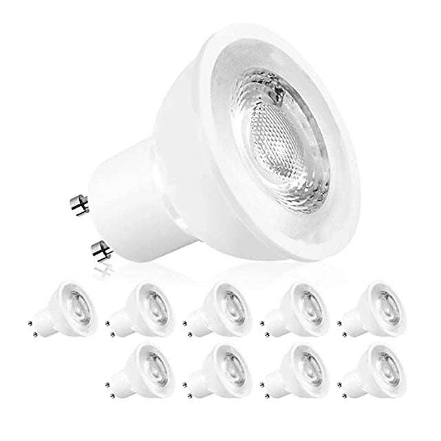 LED Bulb 10pcs Lampada GU10 6W 220V-240V Bombillas LED Lamp Spotlight