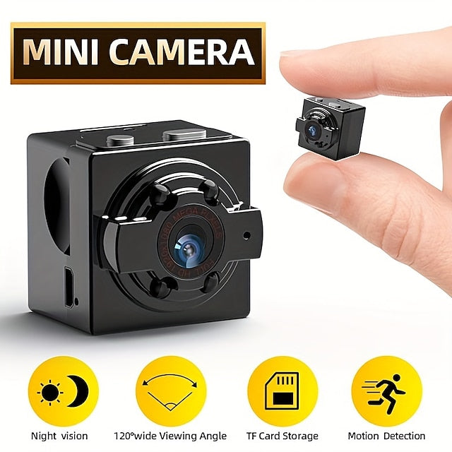 Mini DV Camera with HD IR Night Vision Motion Detection & Wireless Video Recording