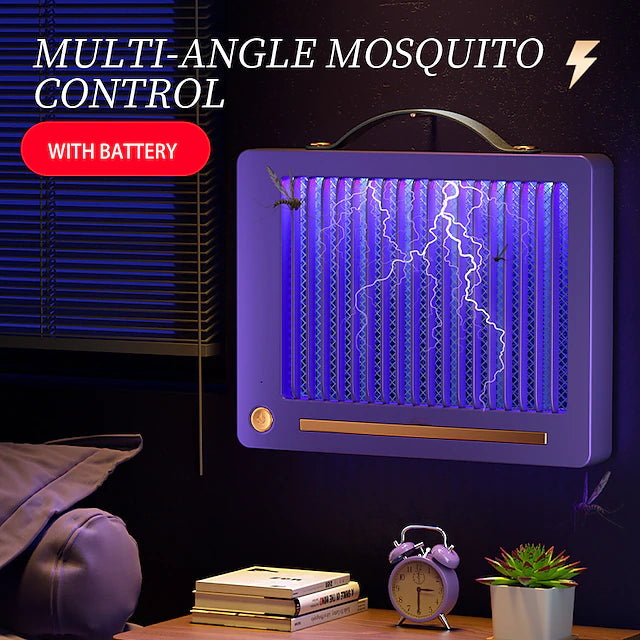 Indoor UV Bug Zapper 360 Degree Mosquito Insect Killer for Moth Wasp Fly Use in Bedroom