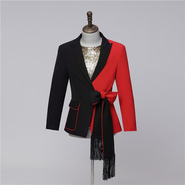 Retro Vintage Roaring 20s 1920s Jacket Tuxedo Suits & Blazers Men's Sequins