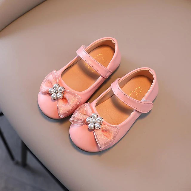 Girls' Flats Daily Dress Shoes Mary Jane Lolita PU Breathability Non-slipping Princess Shoes