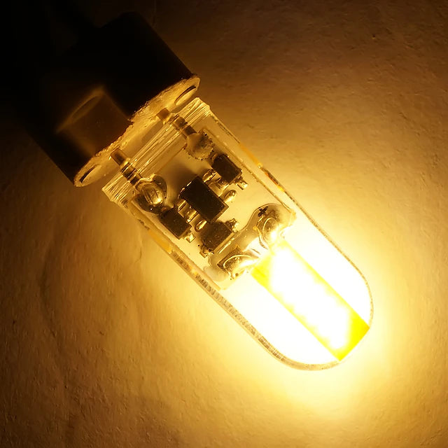 4pcs LED Bi-pin Lights GY6.35 Silica Gel Spotlight 5W 500 lm Light Bulb