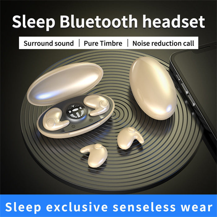 Sleeping BT Earphones Can Lie On The Side Ears Can Be Worn For A Long Time Without Pain