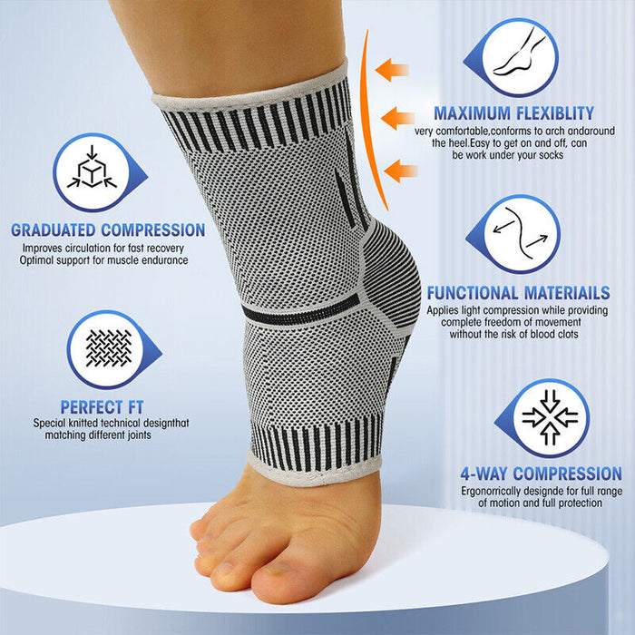 1pc Graphene Ankle Wormwood Fever Sports Sprained Foot Fixed Care Ankle