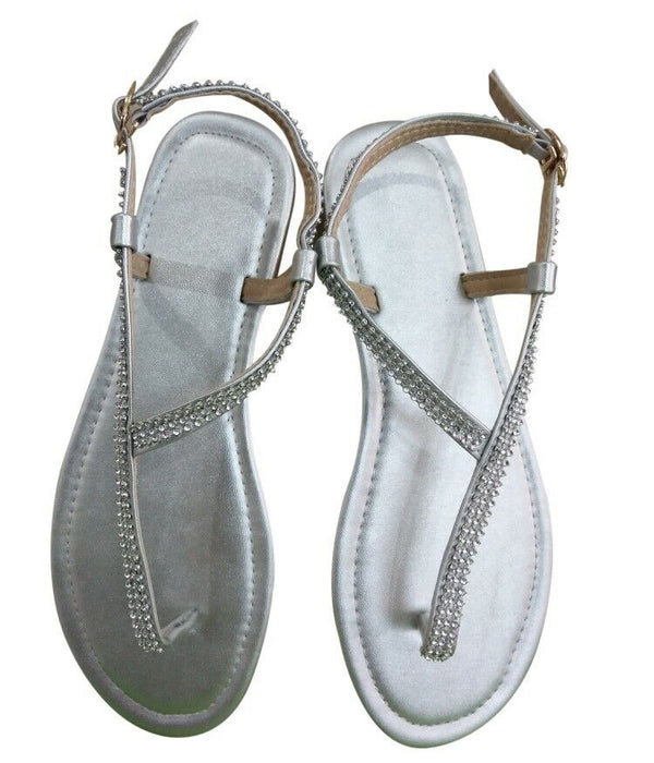 Women's Sandals Boho Bohemia Beach Flip-Flops Sparkly Sandals