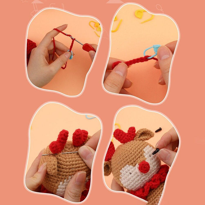 Crochet Kit for Beginners, Crocheting Animals Kits w Step-by-Step Video Tutorials